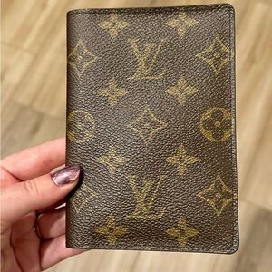 Louis Vuitton Brown and Gold Monogram Cover